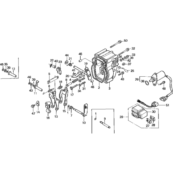 Control Assembly for Honda GD1100 (GRA) Engines