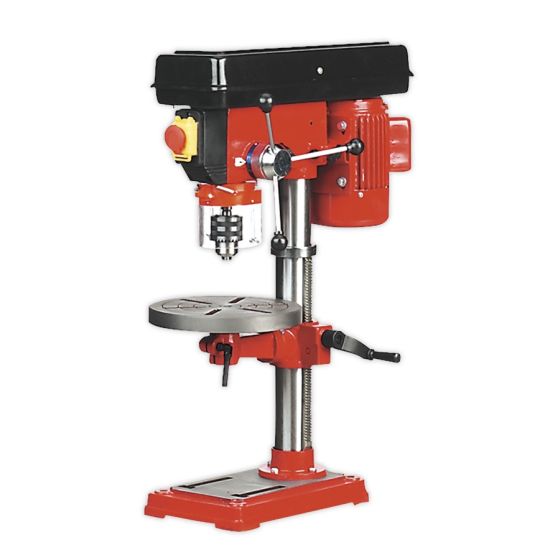 Pillar Drill Bench 5-Speed 745mm Height 370W/230V Sealey Part No. GDM50B