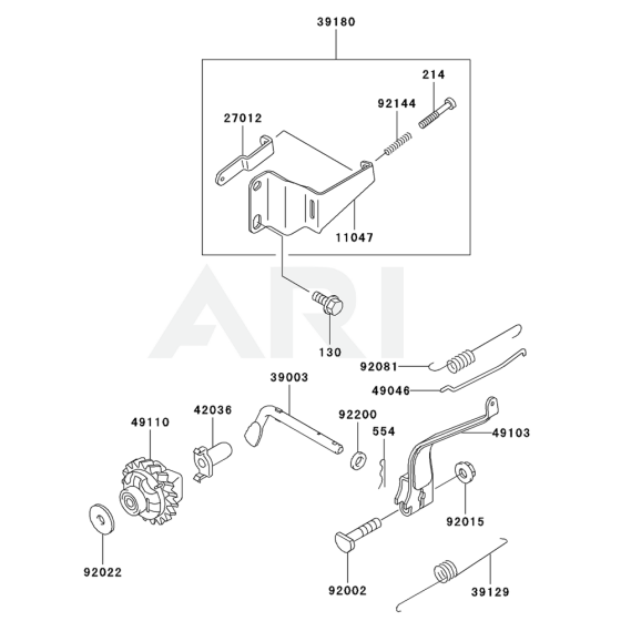 Control Equipment for Kawasaki GE2900A Generator