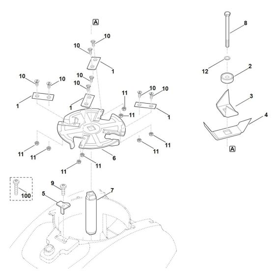 Blade Set for Stihl Shredder