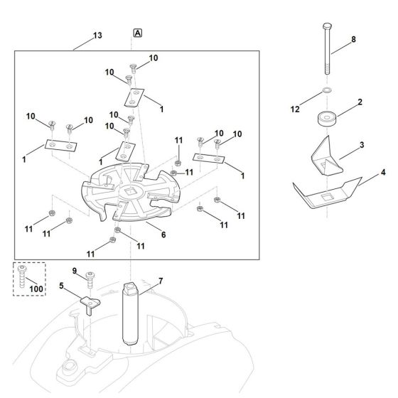 Blade Set for Stihl Shredder