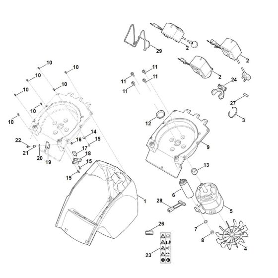 Electric Motor Housing