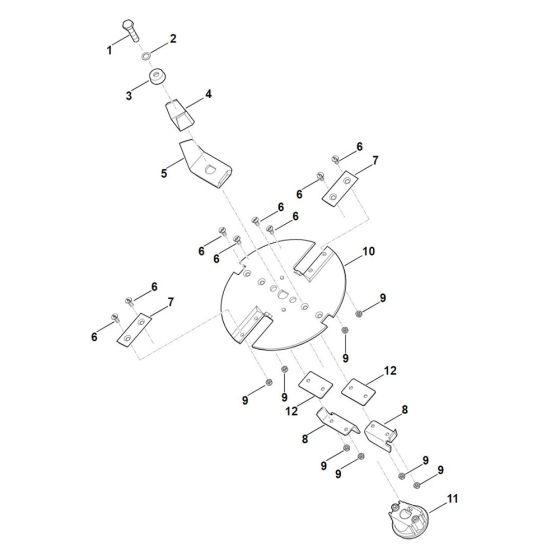 Blade Set for Stihl Shredder