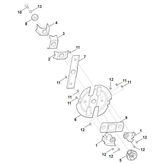 Blade Set for Stihl Shredder