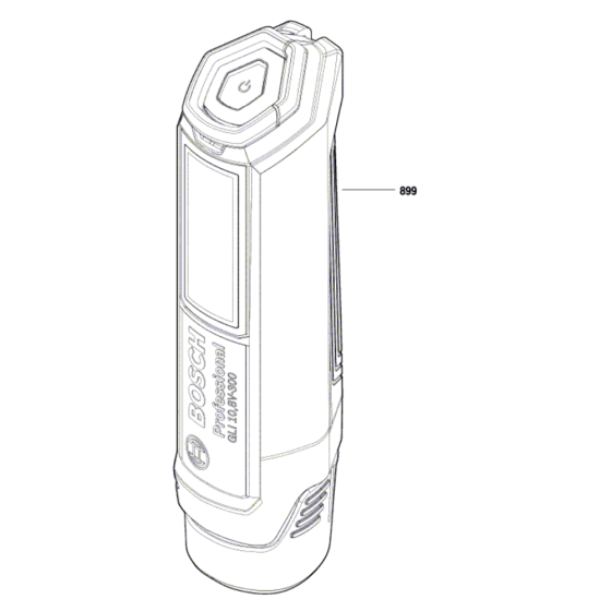 Cordless Torch Assembly for Bosch GLI 12V-300