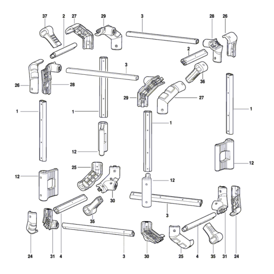 Cordless Radio Assembly-1 for Bosch GML 50