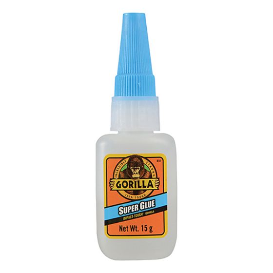 Super Glue 15g for Quick Repairs and Projects - Gorilla
