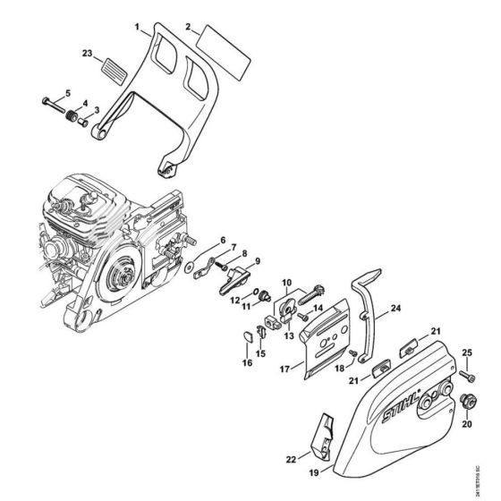 Hand Guard & Sprocket Cover