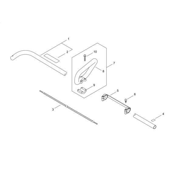 Pipe & Handle for ECHO GT-222ES