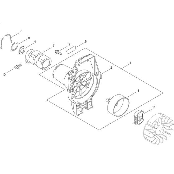 Clutch for ECHO GT-222ES