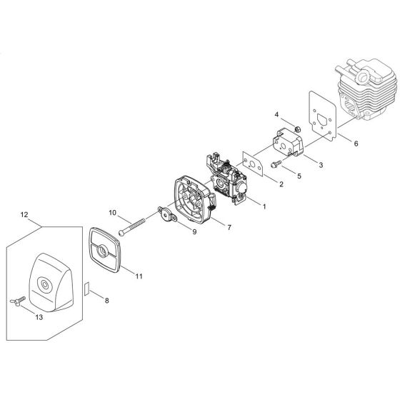 Air Cleaner & Carburettor