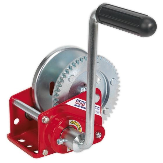 Geared Hand Winch with Brake 540kg Capacity Sealey Part No. GWE1200B