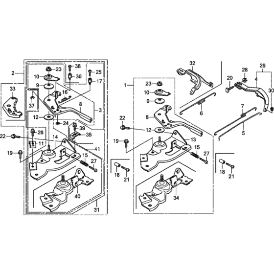 Control Assembly for Honda GX120T1 (GCAAT) Engines