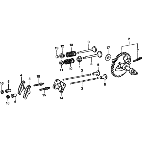 Camshaft Assembly for Honda GX160UT2 (GCBPT) Engines