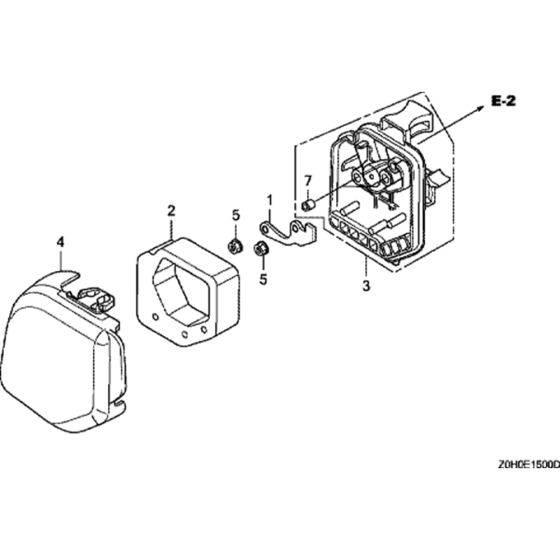 Air Cleaner Assembly for Honda GX25 (GCAAM) Engines