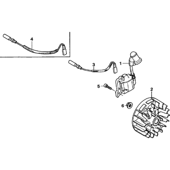 Flywheel Assembly for Honda GX25N (GCADK) Engines