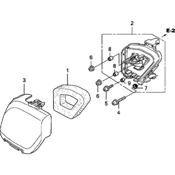 Air Filter Assembly for Honda GX35 (GCACM) Engines