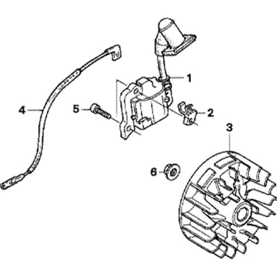 Flywheel Assembly for Honda GX35T (GCACM) Engines