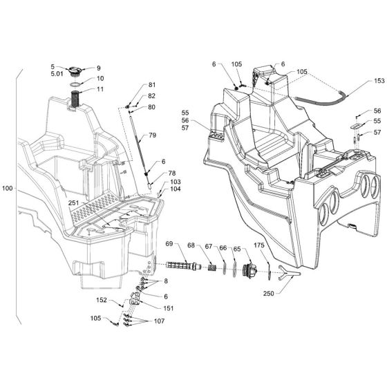 Water System for Hamm Rollers