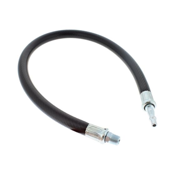 PCL Anti Whip Hose 0.6m Of 10mm I/D Hose, Male Thread R 1/4" - HA2149