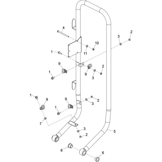 Handle Assembly for Belle PCEL400E