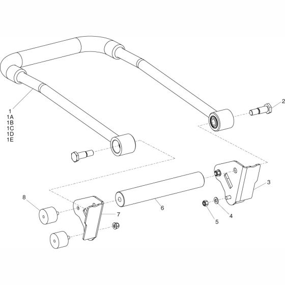 Handle Assembly for Belle PCL1236