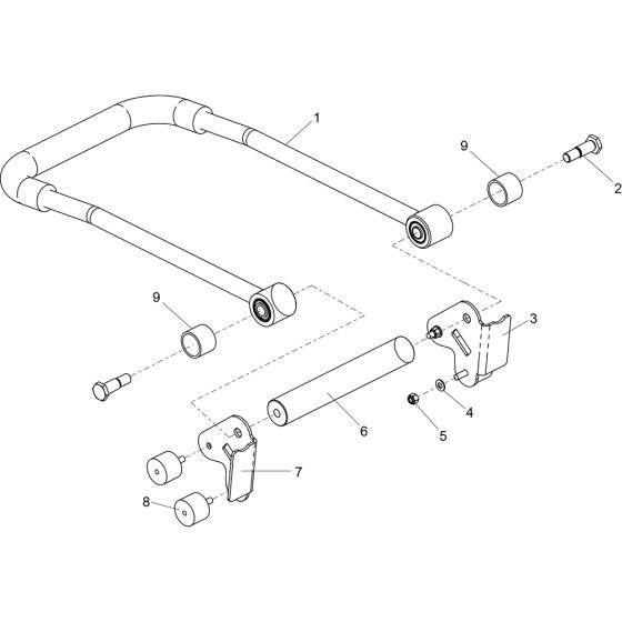 Handle Assembly for Belle PCX