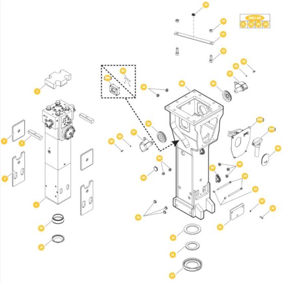 Epiroc HB 2000 DP Breaker