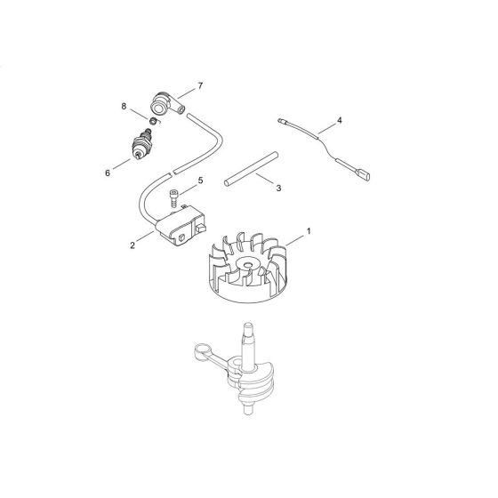 Magneto for ECHO HC-1501 Hedgetrimmer