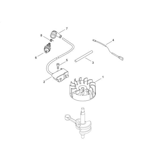 Magneto for ECHO HC-156 Hedgetrimmer