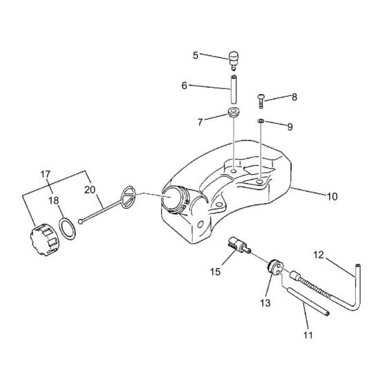 Fuel Tank for ECHO HC-1600 Hedgetrimmer