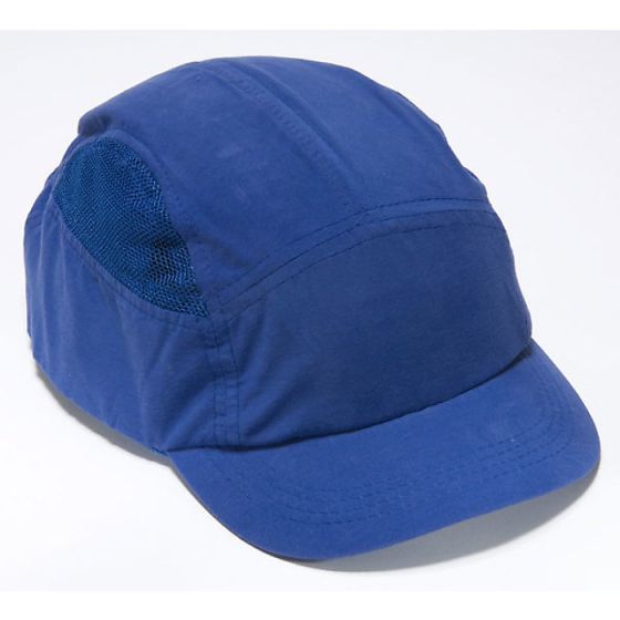 HC22 First Base+ Cap ABS Plastic Bump Shell Reduced Peak 52-65cm Royal Blue