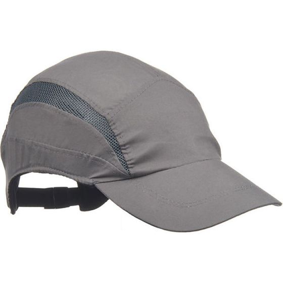 HC24 First Base 3 Classic Cap Standard Peak Side Mesh Ventilation Grey