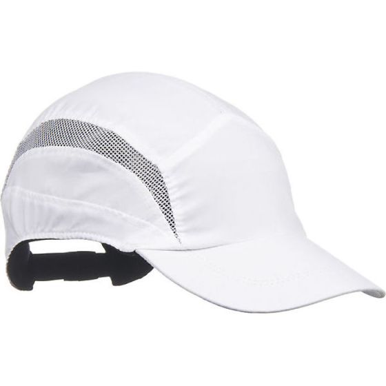HC24 First Base 3 Classic Cap Standard Peak Side Mesh Ventilation White