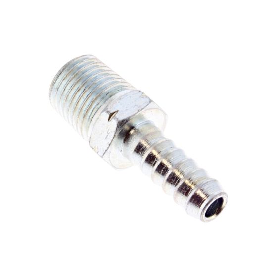 PCL NPT Hose Tail for 6.35mm (1/4) I/D Hose To Male Thread 1/4" Npt - HC9336