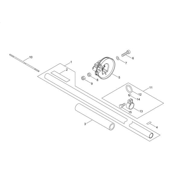 Main Pipe for ECHO HCA-265ES-LW Hedgetrimmer