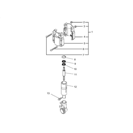 Connector for ECHO HCAA-2402A Pole Pruner