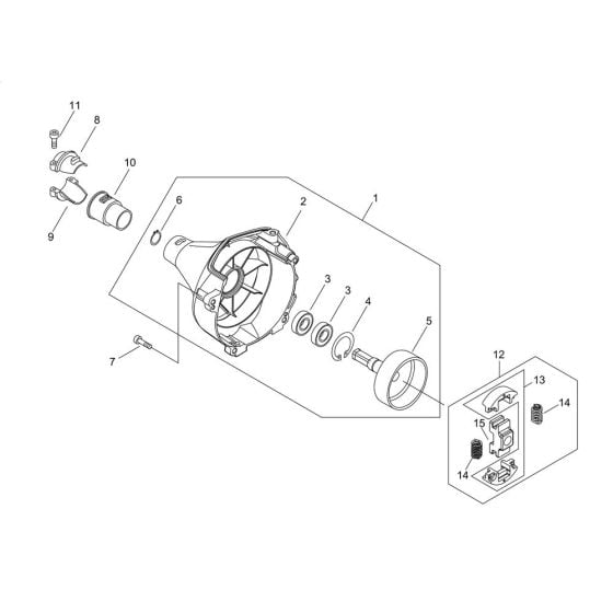 Clutch for ECHO HCAS-235ES-LW Hedgetrimmer