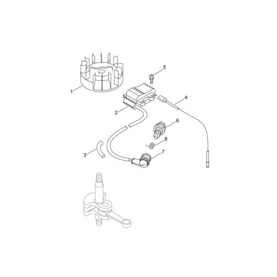 Magneto for ECHO HCR-171ES Hedgetrimmer