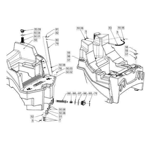 Water System for Hamm Rollers