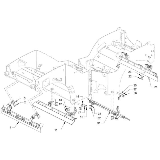 Foldable Scraper Assembly