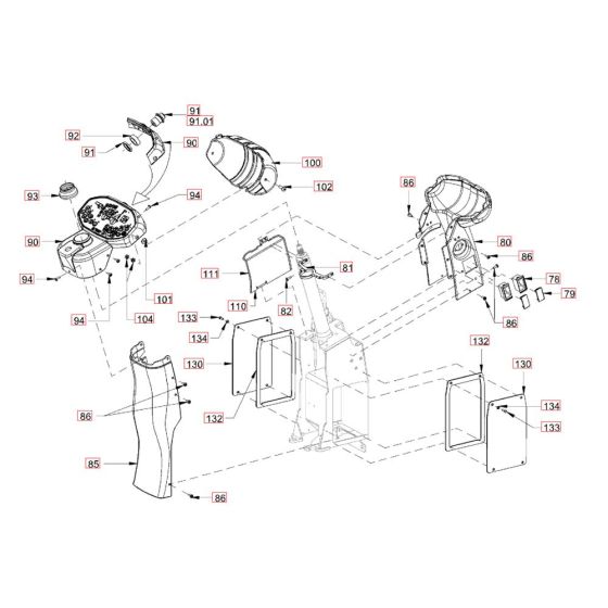 Canopies for Hamm HD50 Roller