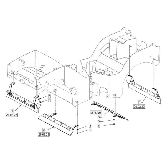Scraper for Hamm HD8 - 10C