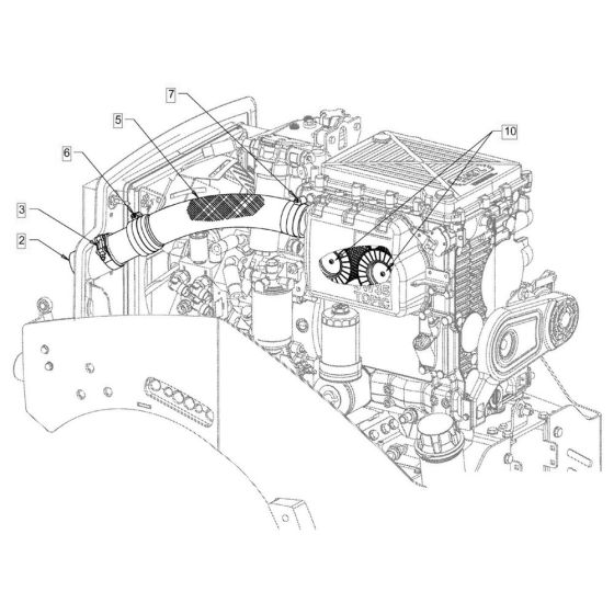 Air Filter System for Hamm HD8