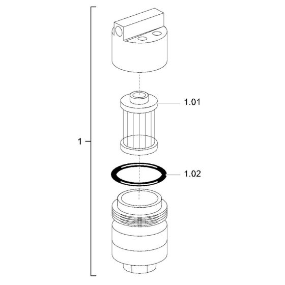 Filter Assembly for Hamm HD90