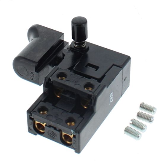 Switch (2P Pillar Type) W/Lock for Hitachi / Hikoki SV12SD, SV12V Orbital Sanders - OEM No. 971667Z