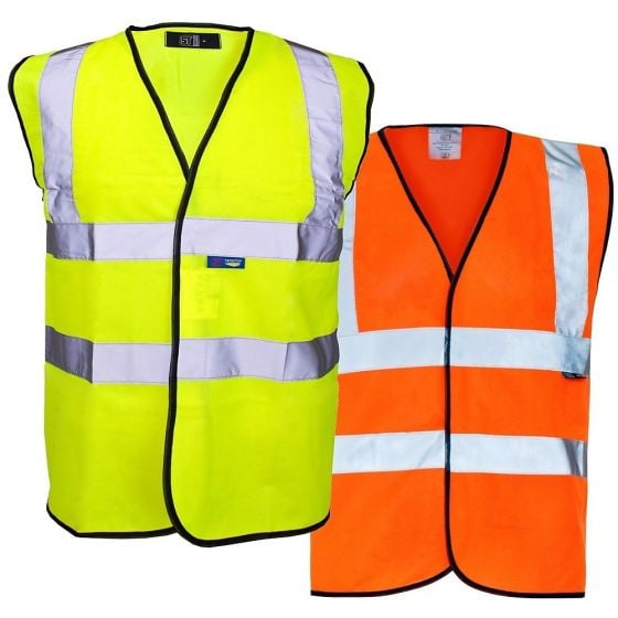 High Visibility Vests - Yellow or Orange