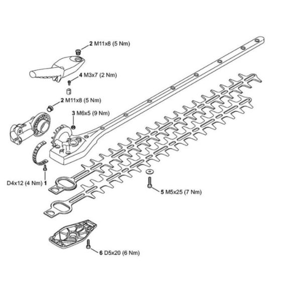 Tightening Torques Assembly