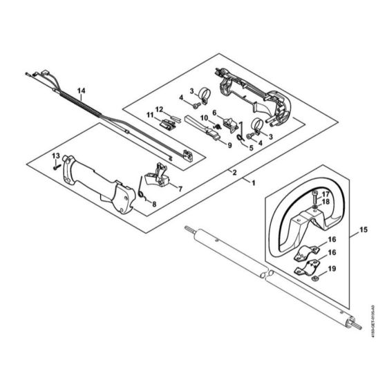 Handle for Stihl HL 95