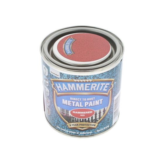 Direct to Rust Hammered Finish Paint Red (250ml)